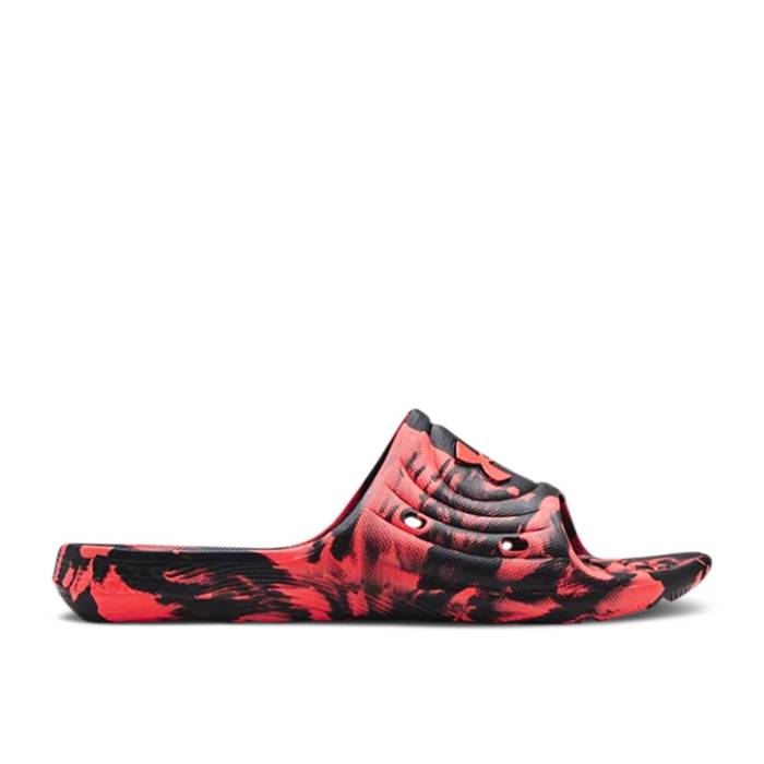 アンダーアーマー Under Armour 【 Locker Slides 'Black Beta Camo' Men Black/Beta 】 メンズ 黒色 ブラック