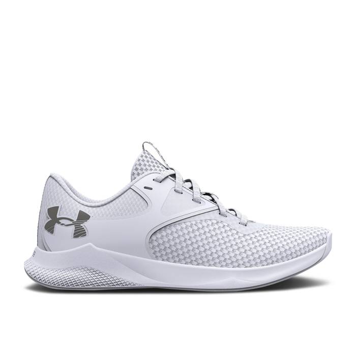 アンダーアーマー Under Armour 【 Wmns Charged Aurora 2 \u0027White Metallic Warm Silver\u0027 Women White/Metallic Warm Silver 】 ウォーム レディース 白いこと 白いこと ウォーム Silver しろがね色・しろがね色
