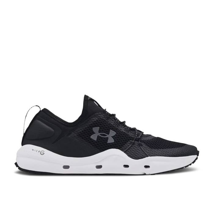 アンダーアーマー Under Armour 【 Micro G Kilchis 'Black White' Men Black/White 】 Micro ミクロ メンズ 黒色 ブラック 白色 ホワイト｜スニケス