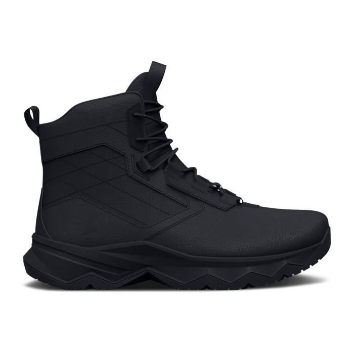 アンダーアーマー Under Armour 【 Stellar G2 6-Inch \u0027Black Pitch Grey\u0027 Men Black/Pitch Grey 】 メンズ 黒いこと 黒いこと 薄墨色 薄墨色