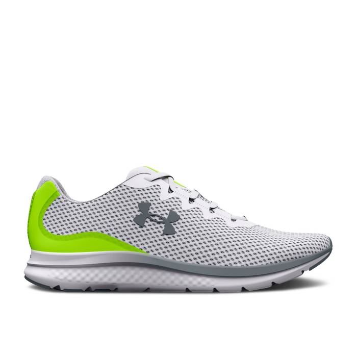 アンダーアーマー Under Armour 【 Charged Impulse 3 'White Lime Surge' Men White/Lime Surge/Gravel 】 ライム メンズ 白色 ホワイト ライム｜スニケス