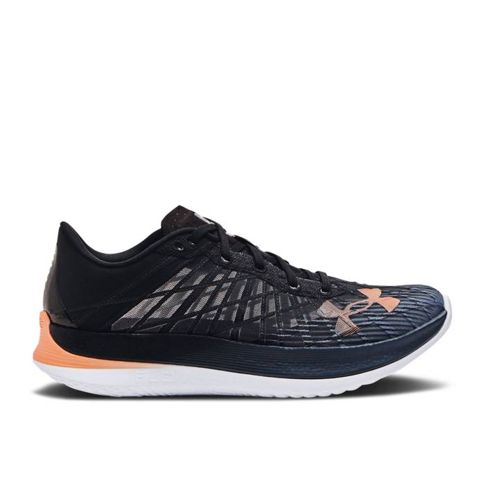 アンダーアーマー Under Armour 【 Flow Velociti Elite \u0027Run Like An Animal\u0027 Men Black/Bubble Peach 】 流れ受け答え エリート メンズ 黒いこと 黒いこと 砂上の楼閣