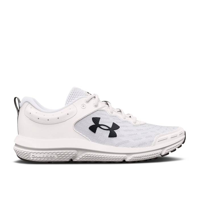 アンダーアーマー Under Armour 【 Charged Assert 10 4E Wide \u0027White Black\u0027 Men White/Black 】 メンズ 白いこと 白いこと 黒いこと 黒いこと