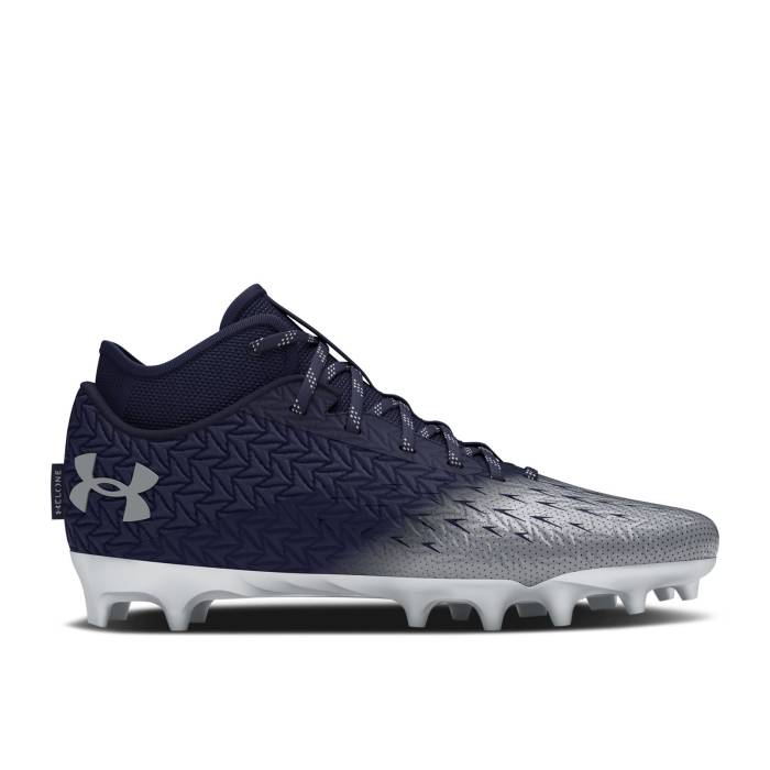 アンダーアーマー Under Armour 【 Spotlight 4 Mc 'Midnight Navy Metallic Silver' Men Midnight Navy/Metallic Silver 】 紺色 ネイビー メンズ 紺色 ネイビー Silver 銀色・シルバー