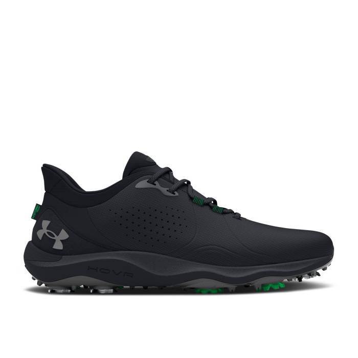 アンダーアーマー Under Armour 【 Drive Pro Golf 'Black Metallic Gun Metal' Men Black/Metallic Gun Metal 】 プロ golf ゴルフ メンズ 黒色 ブラック メタル｜スニケス
