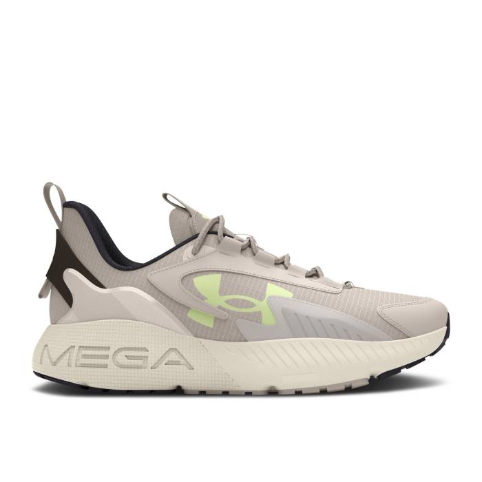 アンダーアーマー Under Armour 【 Hovr Mega 2 Mvmnt \u0027Grey Matter Retro Green\u0027 Men Grey Matter/Summit White/Retro Green 】 メガ レトロ メンズ 薄墨色 薄墨色 白いこと 白いこと レトロ green 緑・緑であること