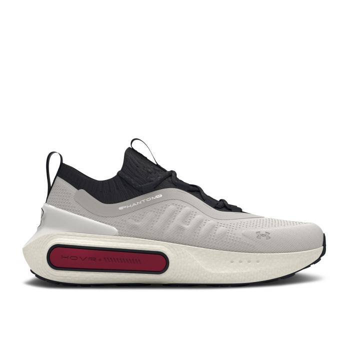 アンダーアーマー Under Armour 【 Hovr Phantom 4 'White Clay Black' Men White Clay/Black 】 メンズ 白色 ホワイト 黒色 ブラック｜スニケス