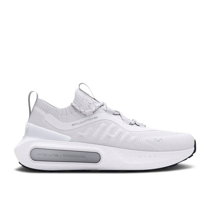 アンダーアーマー Under Armour 【 Wmns Hovr Phantom 4 \u0027White Halo Grey\u0027 Women White/Halo Grey 】 レディース 白いこと 白いこと 薄墨色 薄墨色