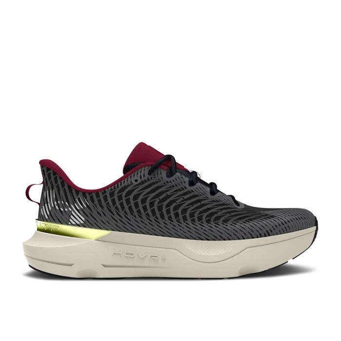 アンダーアーマー Under Armour 【 Hovr Infinite Pro 'Armour U - Black Anthracite' Men Black/Anthracite/Summit White 】 プロ 黒色 ブラック メンズ 黒色 ブラック 白色 ホワイト｜スニケス