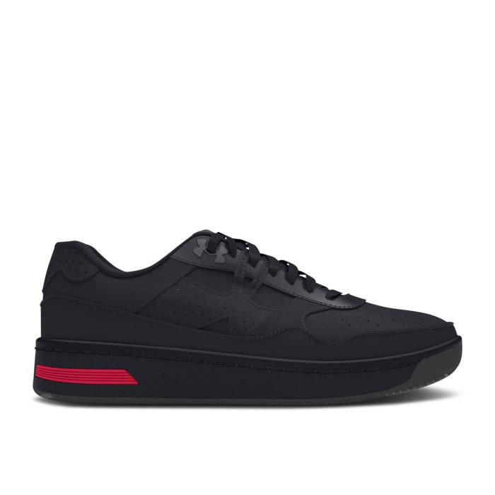 アンダーアーマー Under Armour 【 Wmns Court 96 \u0027Black\u0027 Women Black 】 厚地の外套 レディース 黒いこと 黒いこと