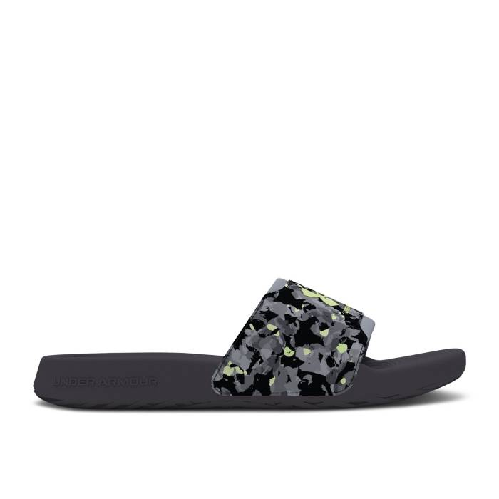 アンダーアーマー Under Armour 【 Ignite Select Graphic Slide \u0027Anthracite Retro Green Camo\u0027 Men Anthracite/Retro Green 】 イグナイト Select 選りわける グラフィック Slide サンダル レトロ green 緑・緑であること メンズ レ