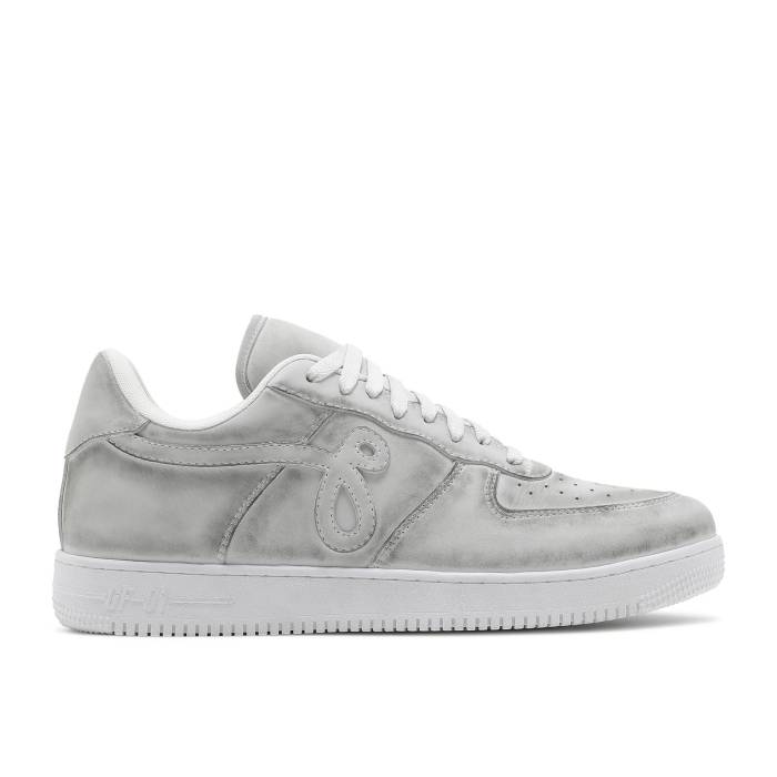 John Geiger 【 Gf-01 Hand-Distressed Suede Men White 】 メンズ 白色 ホワイト
