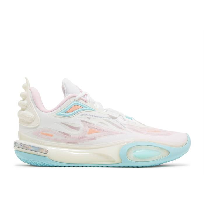 リーニン Li-Ning 【 Wade All City 11 V2 \u0027Family Love\u0027 Men White/Pink/Blue 】 ウェイド シティ メンズ 白いこと 白いこと pink サクラ色 青み 青色