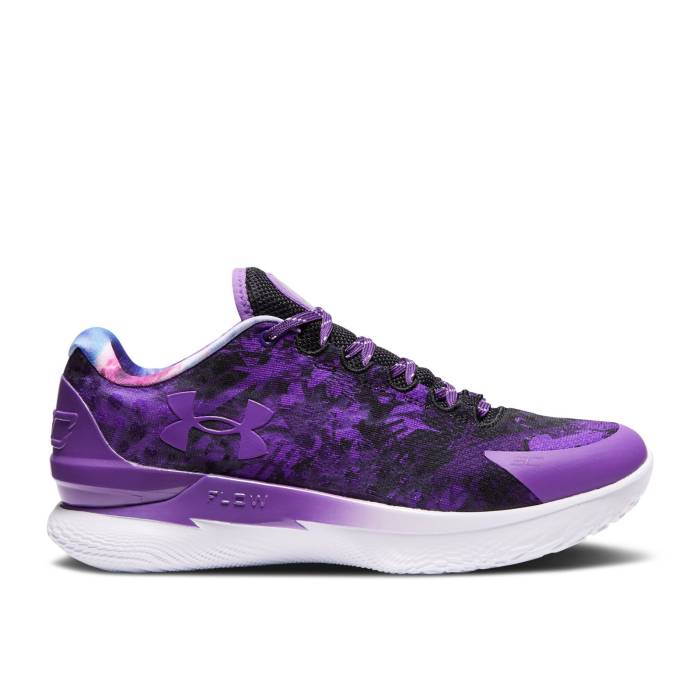 Curry Brand 【 Curry 1 Low Flotro \u0027Curry Tour\u0027 Men Lavish/Salt Purple/White 】 カリー メンズ Purple 紫・パープル 白いこと 白いこと メンズ靴-スニーカー