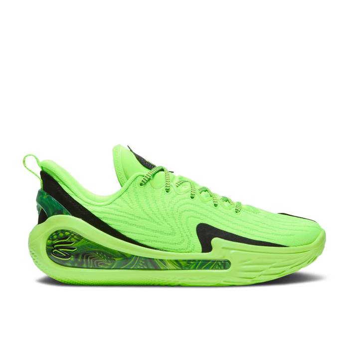 Curry Brand 【 Curry Flow 12 Extraterrestrial Men Black/Hyper Green 】 カリー フローレス メンズ 黒色 ブラック green 緑・グリーン