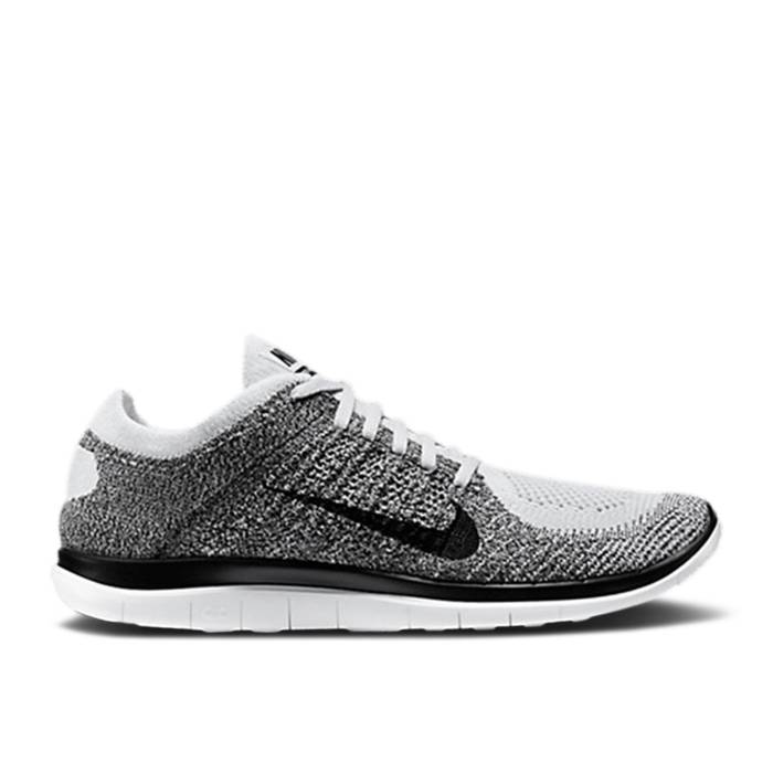 ナイキ Nike 【 Free 4.0 Flyknit Black Fog Men Pr Pltnm/Blk-Mid Fg-Lght Chrcl 】 フリー フライニット メンズ