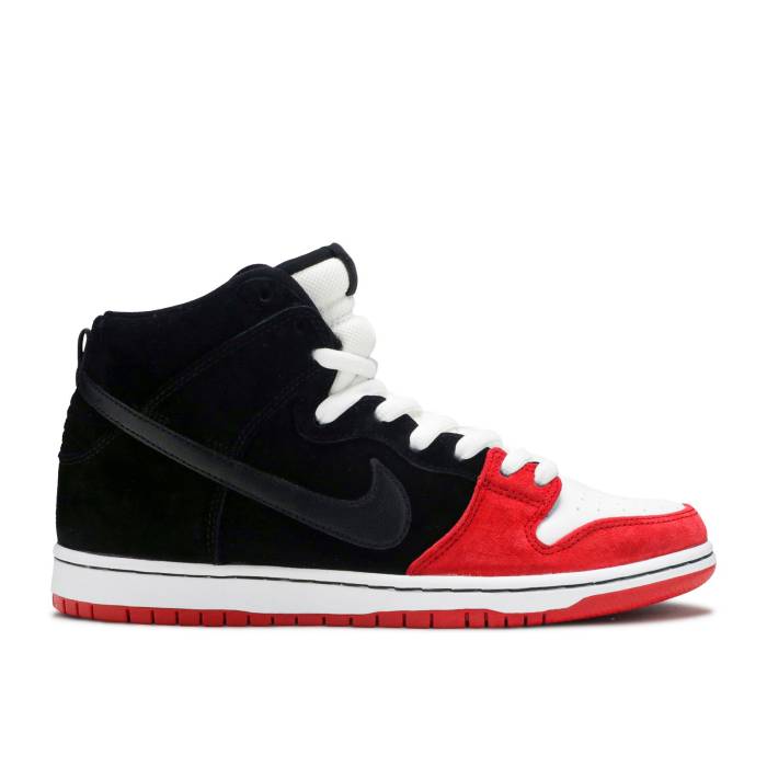ナイキ Nike 【 Uprise X Dunk High Premium Sb \u0027Uprise\u0027 Men Black/Black-University Red-Wht 】 ダンク ご機嫌 Premium 割り増し金 エスビー メンズ 黒いこと 黒いこと