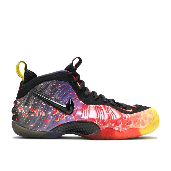 ナイキ Nike 【 Air Foamposite Pro Prm \u0027Area 72\u0027 Men Fire/Black 】 Foamposite フォームポジット 労働者階級 メンズ たき火 黒いこと 黒いこと
