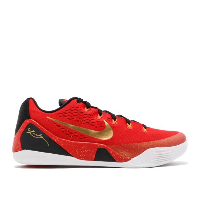 ナイキ Nike 【 Kobe 9 Em \u0027China\u0027 Men University Red/Metallic Gold/Black 】 Kobe コービー メンズ Red 赤・赤いこと ゴールド 黒いこと 黒いこと