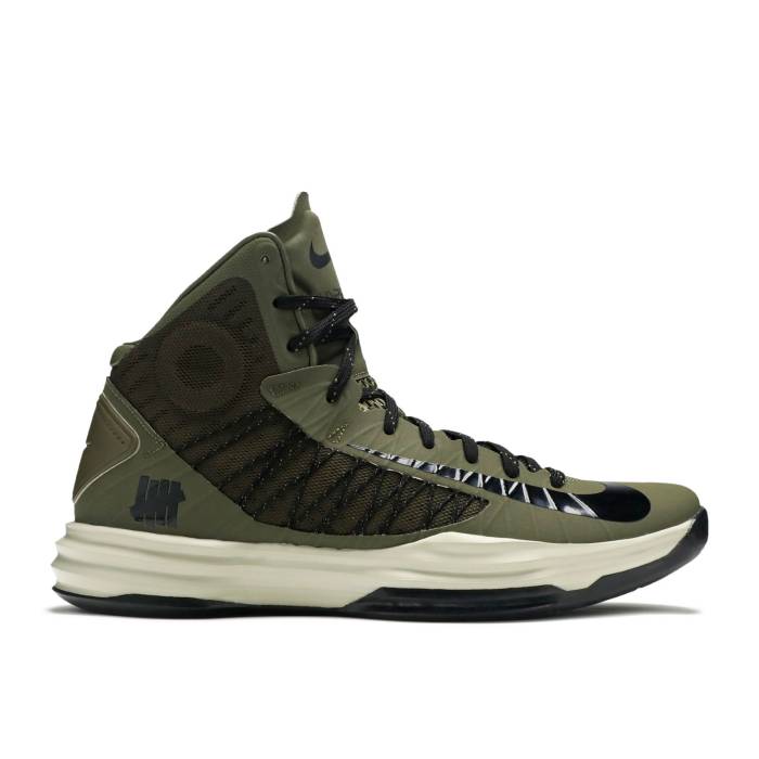 ナイキ Nike 【 Undefeated X Hyperdunk Sp \u0027Olive\u0027 Men Medium Olive/Dark Loden 】 アンディフィーテッド Hyperdunk ハイパーダンク メンズ olive オリーブ