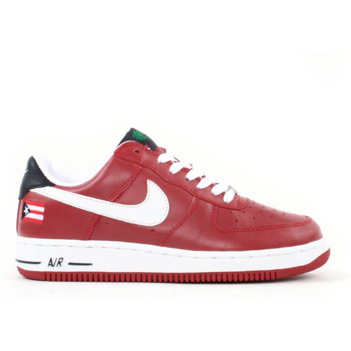 ナイキ Nike 【 Air Force 1 ガウス \u0027Puerto Rico Pr4\u0027 Youth Varsity Red / White / Obsidian 】 お坊っちゃん キッズ Red 赤・赤いこと 白いこと 白いこと