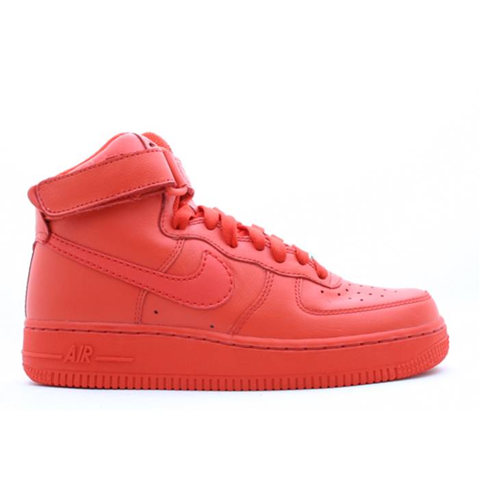 ナイキ Nike 【 W\u0027s Air Force 1 High Women Chile Red/Chile Red 】 御機嫌 レディース Red 赤・赤いこと