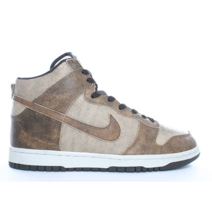 ナイキ Nike 【 Dunk High \u0027Grunge Dirty Pack\u0027 Men Dark Cinder/Dark Cinder/Cream 】 ダンク ご機嫌 メンズ 皮膚軟化剤