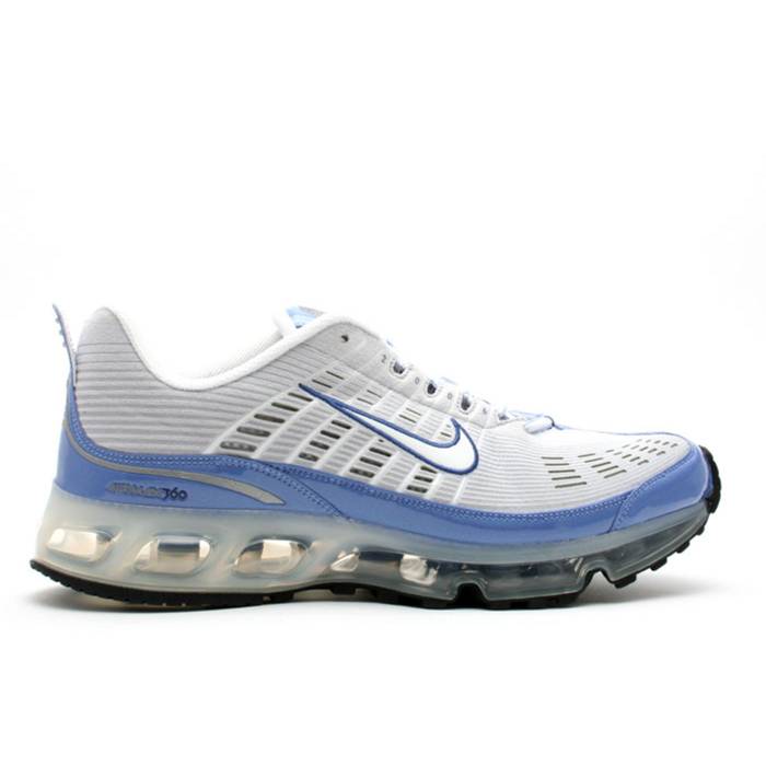 ナイキ Nike 【 Wmns Air Max 360 Women Metallic Silver/White-Deep Royal-Polar 】 マックス レディース Silver しろがね色・しろがね色