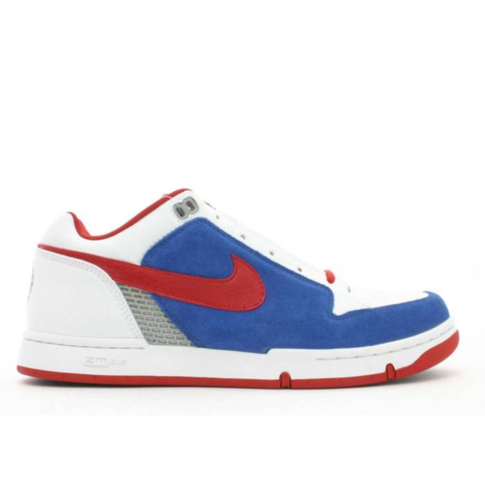ナイキ Nike 【 Zoom Air Angus Men White/Varsty Red-Blue Ribbon 】 望遠レンズ メンズ 白いこと 白いこと