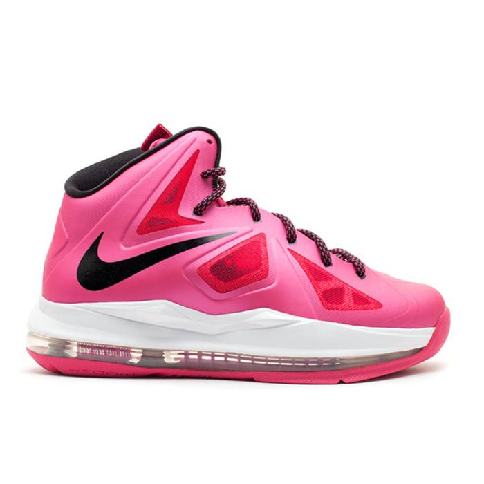 ナイキ Nike 【 Lebron 10 ガウス \u0027Fireberry\u0027 Youth Fireberry/Black-White 】 Lebron レブロン お坊っちゃん キッズ