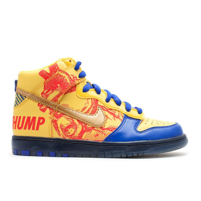 ナイキ Nike 【 Dunk High Pro Sb Bg \u0027Doernbecher\u0027 Youth Vivid Sulfur/Game Royal 】 ダンク ご機嫌 労働者階級 エスビー お坊っちゃん キッズ Game 力くらべ