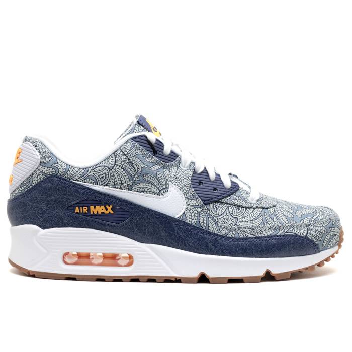 ナイキ Nike 【 Wmns Air Max 90 Qs \u0027Liberty\u0027 Women Blue Recall/White-Atmc Mng-Lnn 】 マックス レディース 青碧 青碧