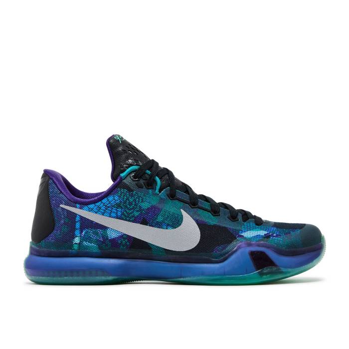 ナイキ Nike 【 Kobe 10 \u0027Overcome\u0027 Men Emerald Glow/Reflect Silver-Court Purple 】 Kobe コービー メンズ Purple 紫・パープル