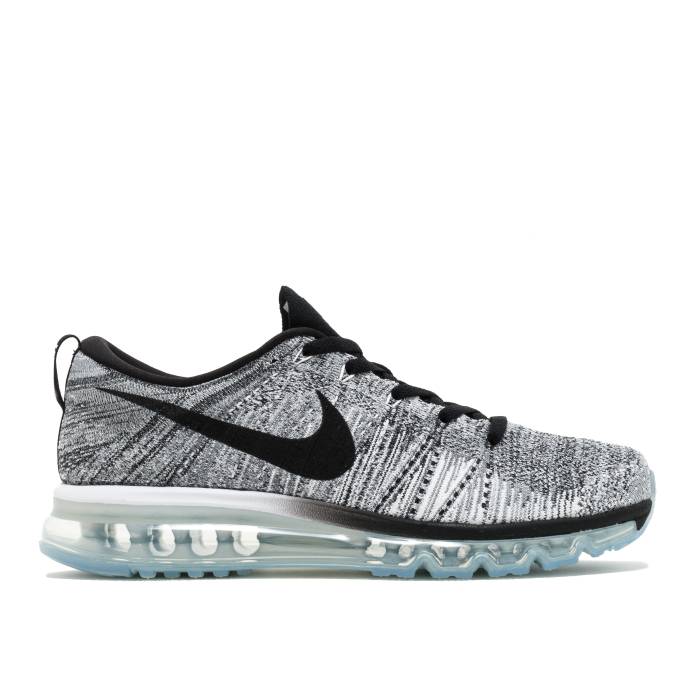 ナイキ Nike 【 Flyknit Air Max \u0027Oreo\u0027 Men White/Black/Cool Grey 】 飛球編み物 マックス メンズ 白いこと 白いこと 黒いこと 黒いこと 冷やりとした 薄墨色 薄墨色