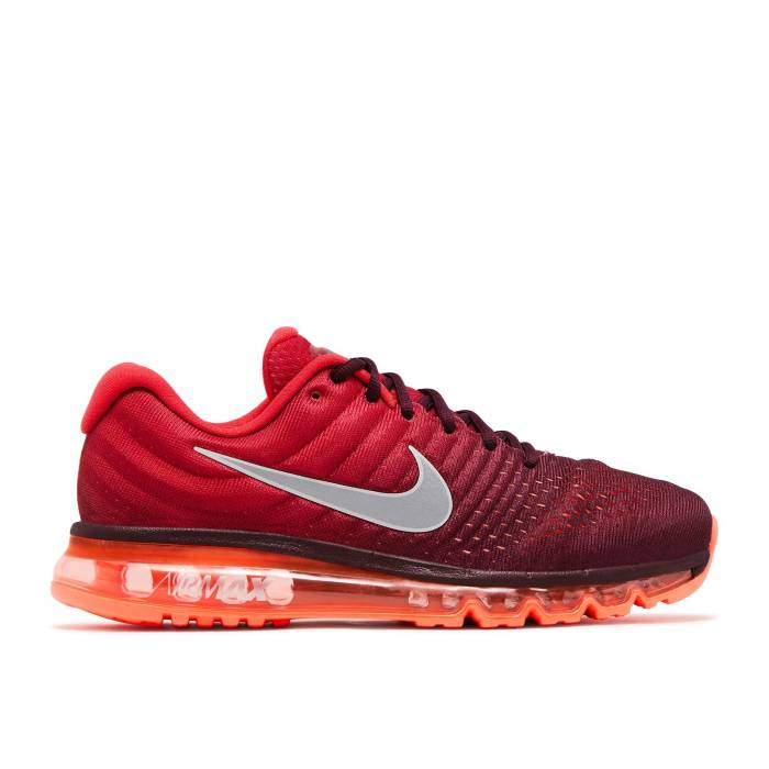 ナイキ Nike 【 Air Max 2017 \u0027Night Maroon\u0027 Men Night Maroon/Gym Red-White 】 マックス メンズ ナイト爵 マルーン