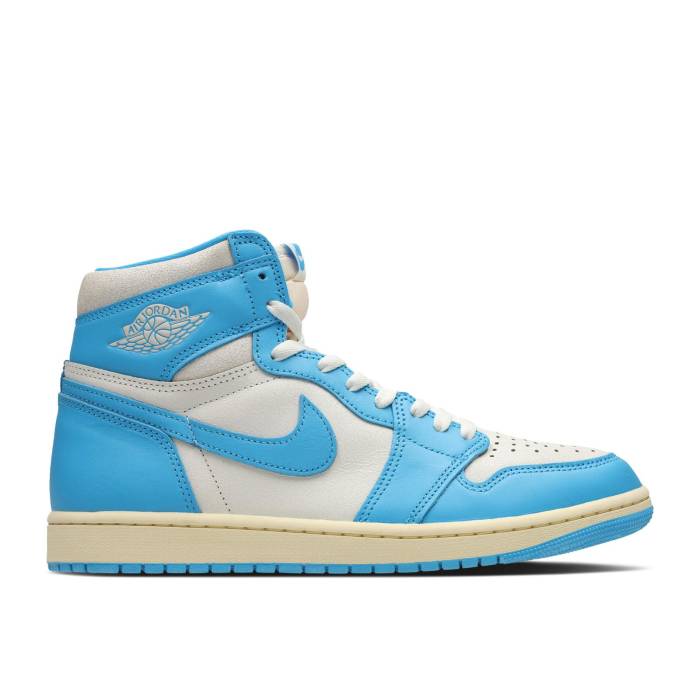 ナイキ エアジョーダン Air Jordan 【 Jordan 1 Retro High Og Unc Reimagined Men Dark Powder Blue/Dark Powder Blue/Sail 】 レトロ ハイ メンズ 青色 ブルー