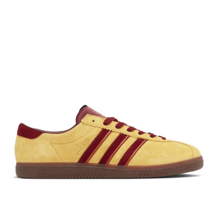 アディダス Adidas 【 Men Yellow/Wine Red 】 メンズ yellow 黄味がかった・黄色 Red 赤・赤いこと