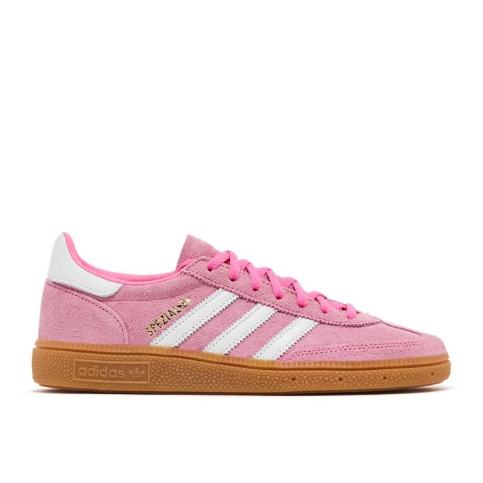 アディダス Adidas 【 Wmns Handball Spezial \u0027Lucid Pink Gum\u0027 Women Lucid Pink/Footwear White/Gold Metallic 】 ハンドボール スペシアル pink サクラ色 レディース pink サクラ色 白いこと 白いこと ゴールド