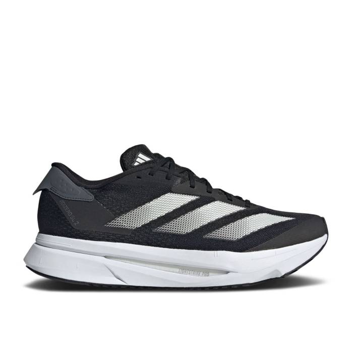 アディダス Adidas 【 Adizero Sl2 \u0027Black Zero Metallic\u0027 Men Core Black/Zero Metallic/Carbon 】 アディゼロ 絶無 メンズ 中核グループ 黒いこと 黒いこと 絶無 炭素 スニーカー-メンズ靴-靴