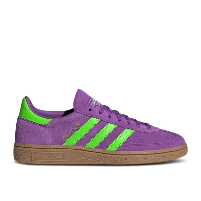 アディダス Adidas 【 Wmns Handball Spezial 'Active Purple Solar Green' Women Active Purple/Solar Green/Gum 】 ハンドボール スペシアル Purple 紫・パープル レディース Purple 紫・パープル green 緑・グリーン