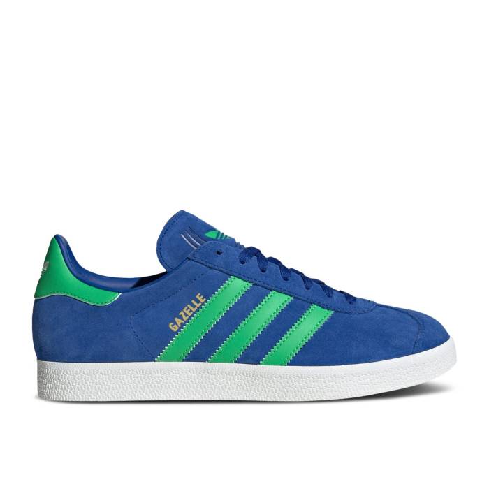 アディダス Adidas 【 Gazelle \u0027Royal Blue Energy Green\u0027 Men Royal Blue/Energy Green/Core White 】 ガゼル 青み 青色 活動力 メンズ 青み 青色 活動力 green 緑・緑であること 中核グループ 白いこと 白いこと