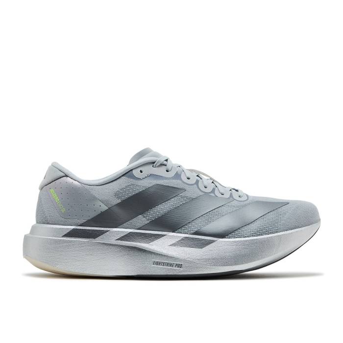 アディダス Adidas 【 Adizero Evo Sl \u0027Silver Metallic\u0027 Men Silver Metallic/Iron Metallic/Halo Silver 】 アディゼロ メンズ Silver しろがね色・しろがね色