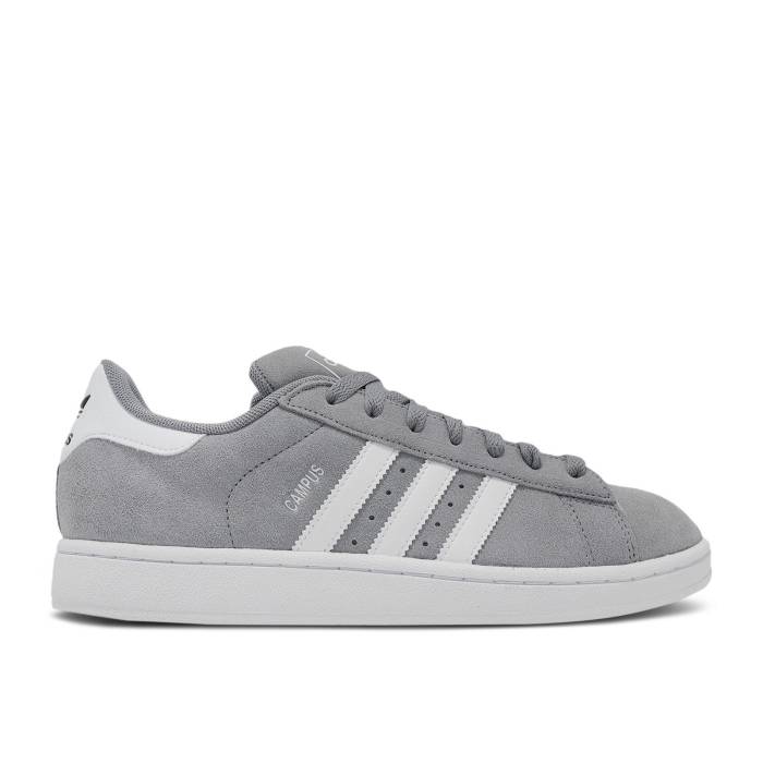 アディダス Adidas 【 Campus 2.0 \u0027Grey White\u0027 Men Grey/Cloud White/Core Black 】 構内 メンズ 薄墨色 薄墨色 白いこと 白いこと 中核グループ 黒いこと 黒いこと