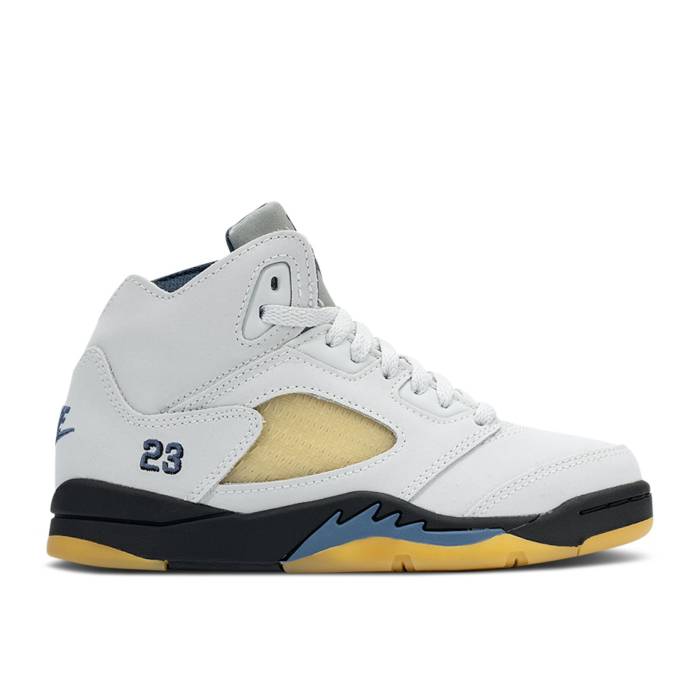 ナイキ エアジョーダン Air Jordan 【 Youth Photon Dust/Black/Diffused Blue/Pale Ivory 】 お坊っちゃん キッズ 黒いこと 黒いこと 青碧 青碧 象牙色