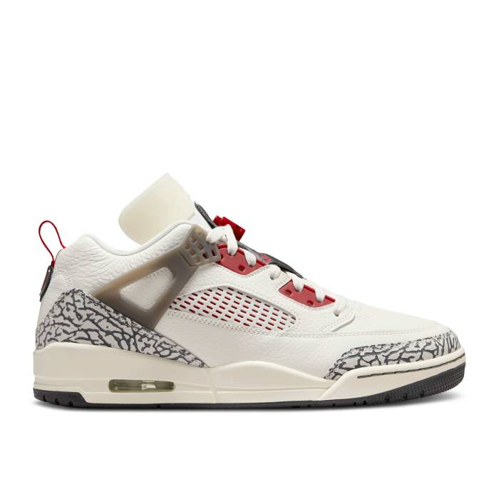 ナイキ エアジョーダン Air Jordan 【 Jordan Spizike Low ail Anthracite Men Sail/Anthracite/Coconut Milk/Varsity Red 】 メンズ Red 赤・レッド