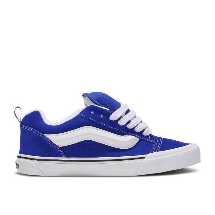 ヴァンズ Vans 【 Knu-Skool \u0027Color Theory - Bold Blue\u0027 Men Bold Blue 】 メンズ 青味 青み