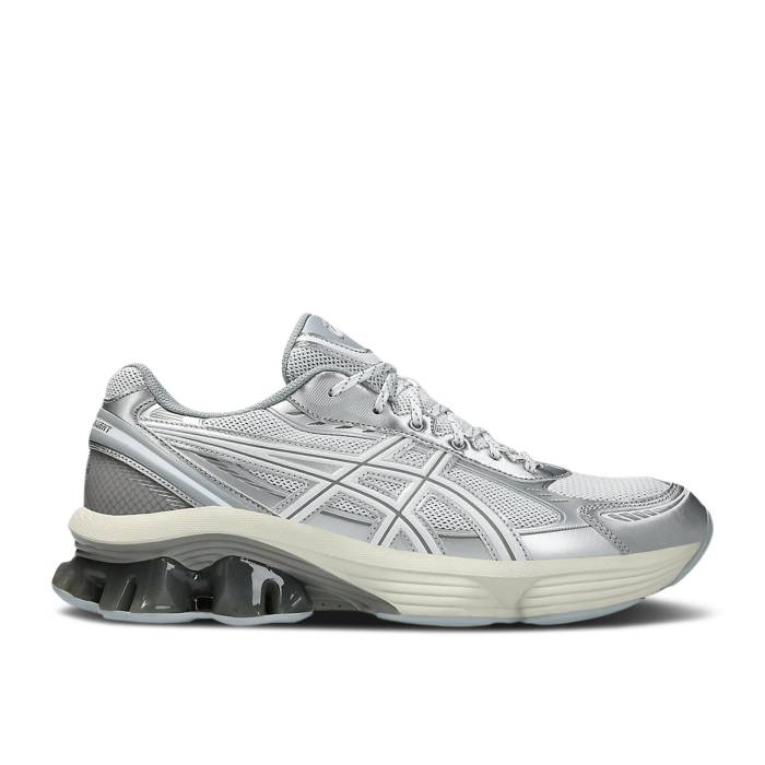 アシックス Asics 【 Gel Kinetic Fluent \u0027White Silver\u0027 Men White/White 】 メンズ 白いこと 白いこと