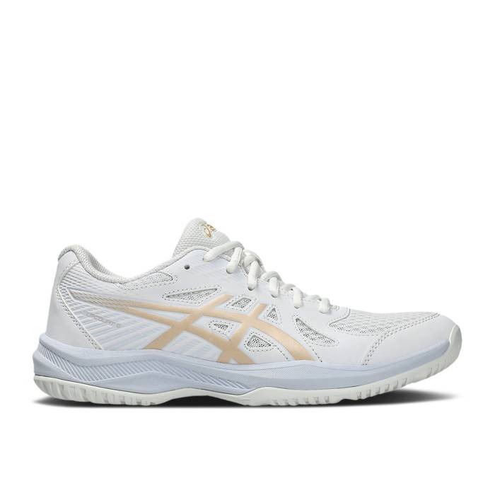 アシックス Asics 【 Wmns Upcourt 6 'White Champagne' Women White/Champagne 】 レディース 白色 ホワイト