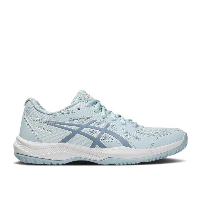 アシックス Asics 【 Wmns Upcourt 6 \u0027Cool Grey\u0027 Women Cool Grey/Grey Blue 】 レディース 冷やりとした 薄墨色 薄墨色 青碧 青碧