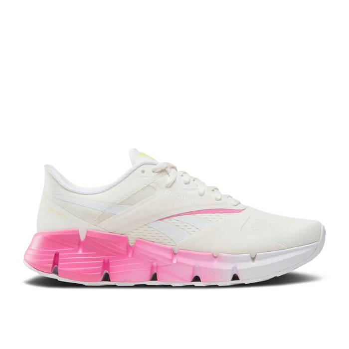 リーボック Reebok 【 Wmns Zig Dynamica 5 \u0027Vintage Chalk True Pink\u0027 Women Vintage Chalk/White/True Pink 】 Zig ジッグ レディース vintage ビンテージ・ヴィンテージ 白いこと 白いこと pink サクラ色